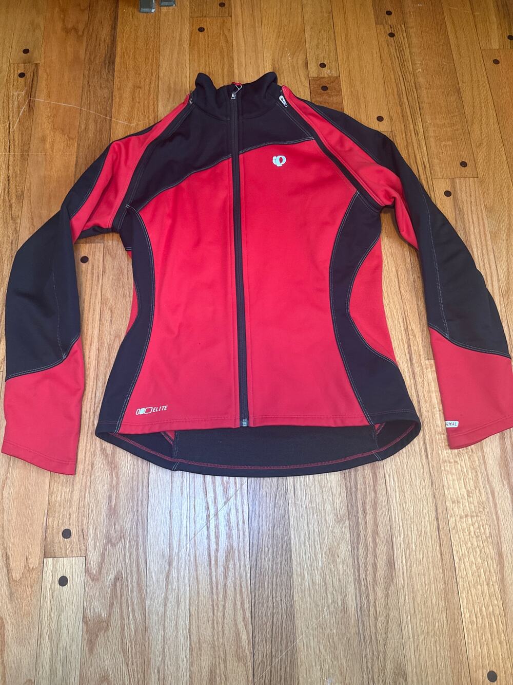Pearl Izumi Elite Series Women Jacket M Red PRO Series Cycling Soft Shell
